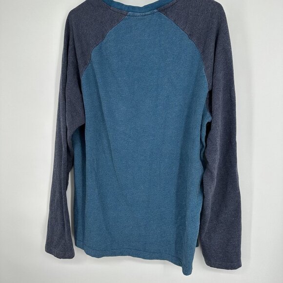 Patagonia Men's‎ Organic Crew Neck Sweater Blue & Navy - Picture 4 of 4